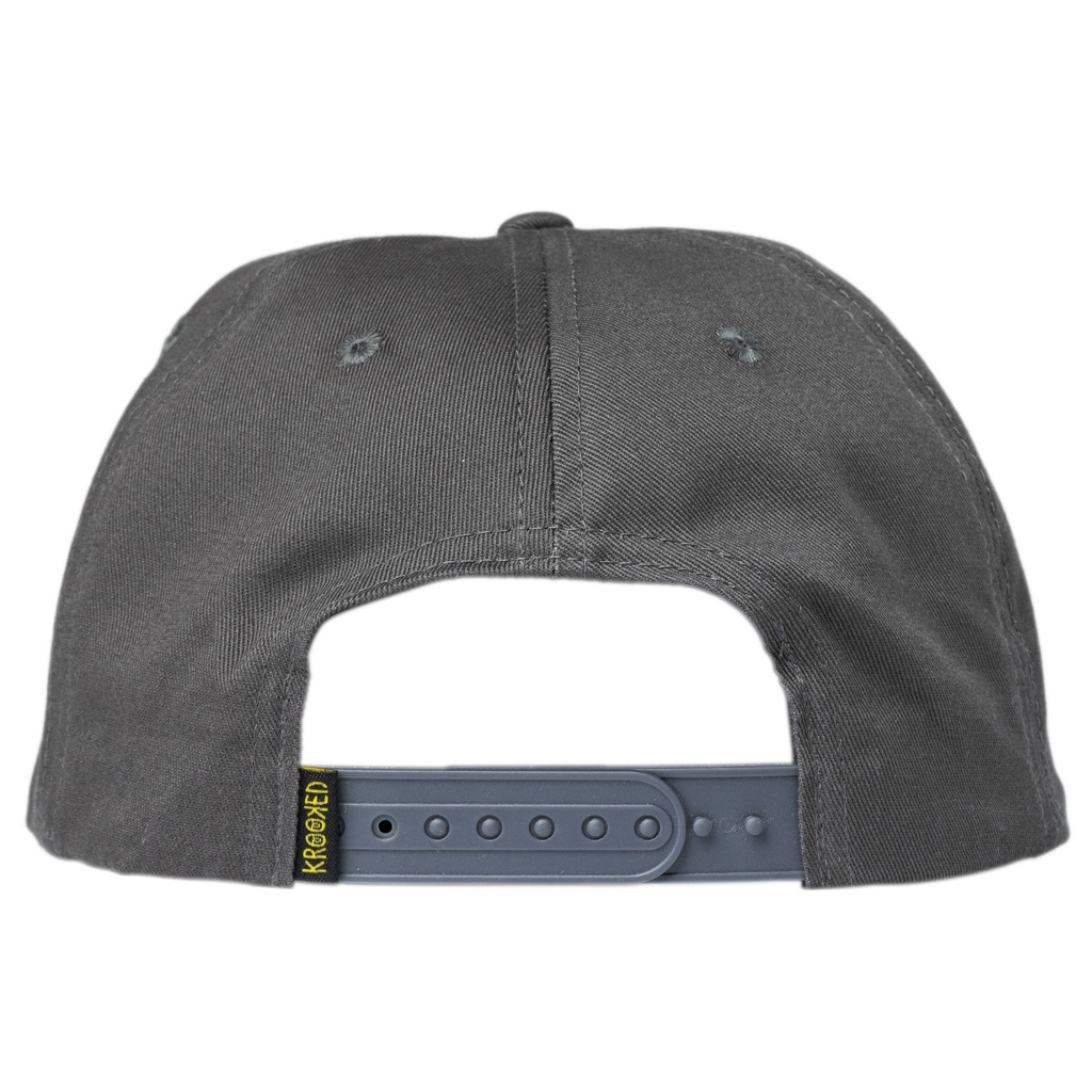 CASQUETTE KROOKED EYES SNAPBACK - SILVER BLUE