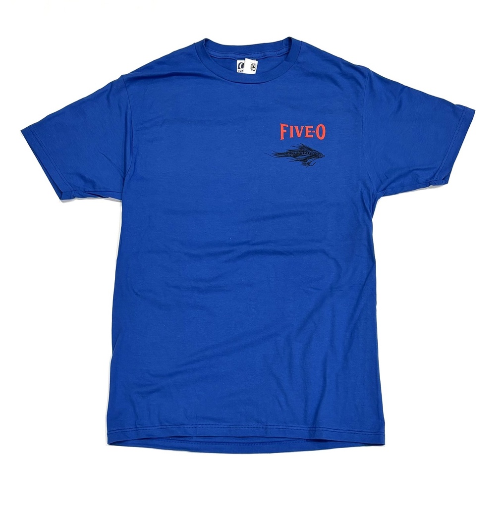 T-Shirt 5-0 Muskie - Bleu