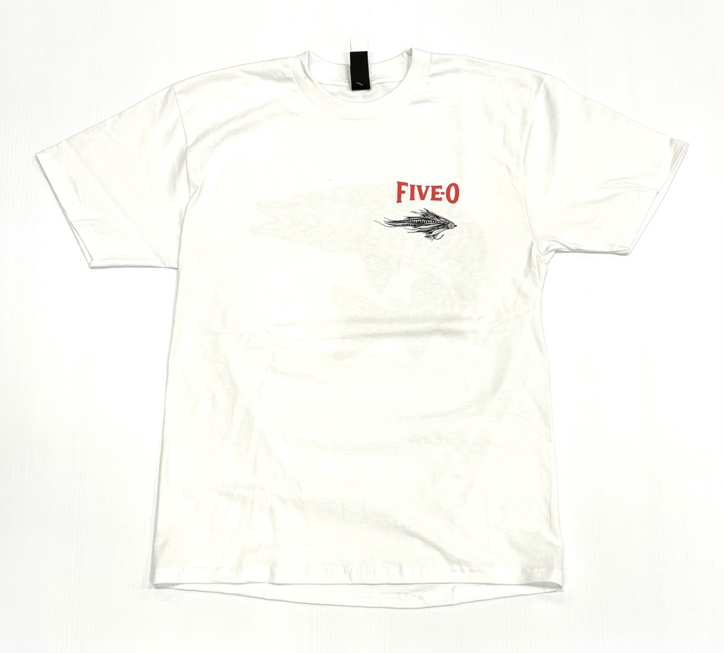 T-Shirt 5-0 Muskie - White
