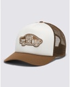 VANS TRUCKER HAT CLASSIC PATCH CURVED SNAPBACK - COFFEE LIQUEUR