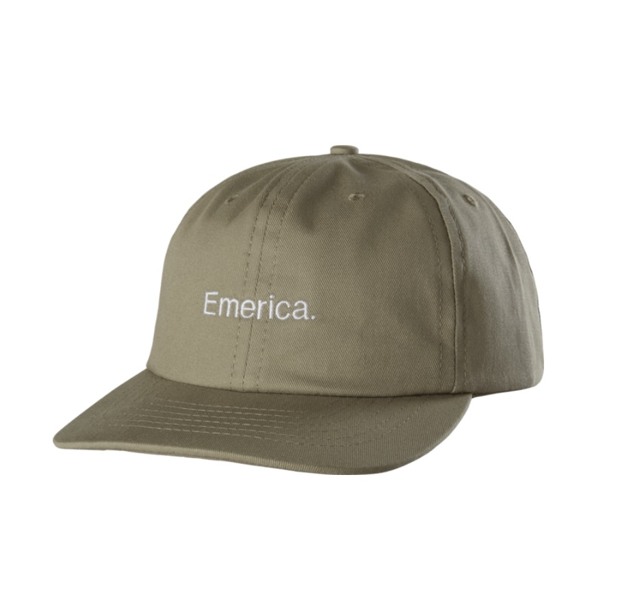 EMERICA PURE GOLD DAD HAT - BROWN