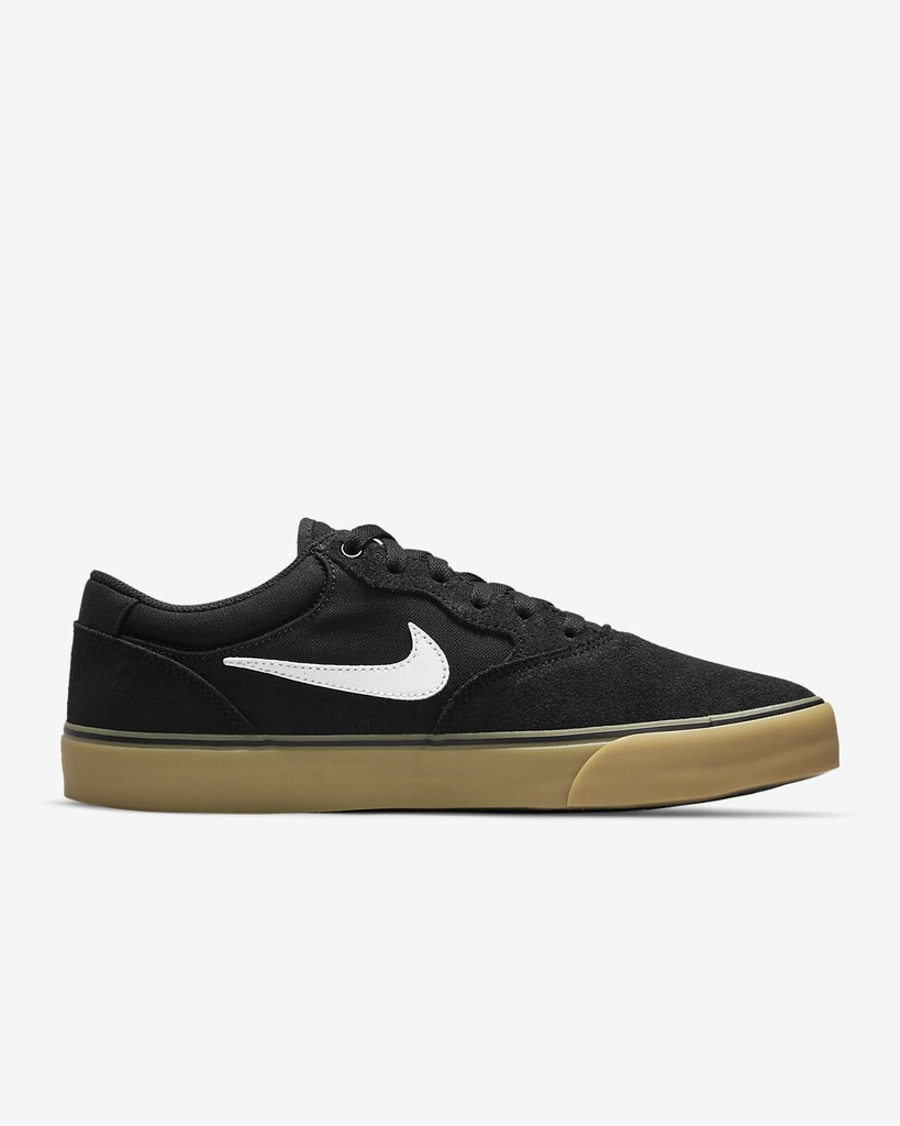 NIKE SB CHRON 2 - BLACK/WHITE-BLACK-GUM LIGHT BROWN / *AVAILABLE IN STORE ONLY, Please contact us at 418-834-4555 or at info@5-0.com