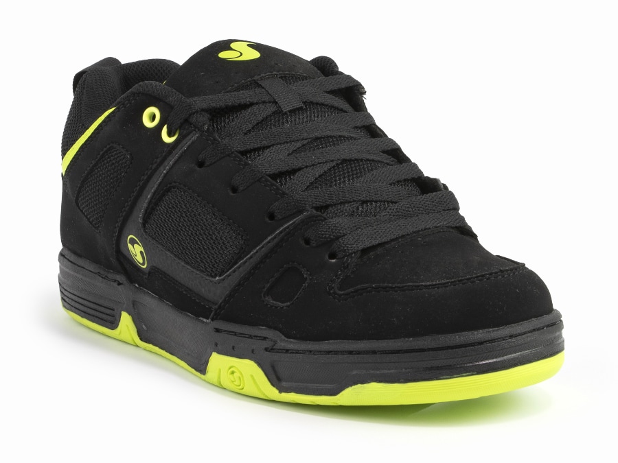 DVS SHOES GAMBOL BLACK SLIME PU NUBUCK 5 0 Boardshop