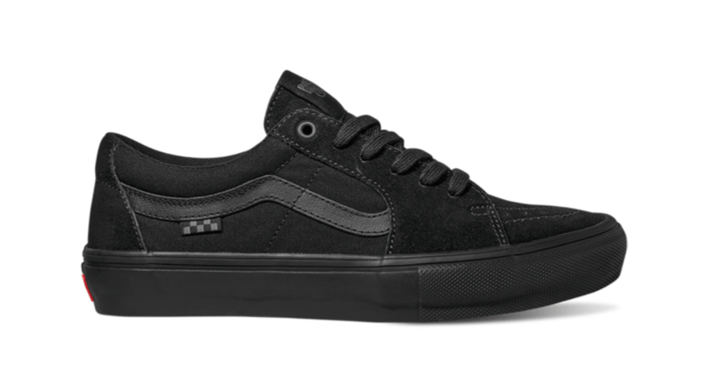 VANS SKATE SK8 LOW SHOES BLACK BLACK