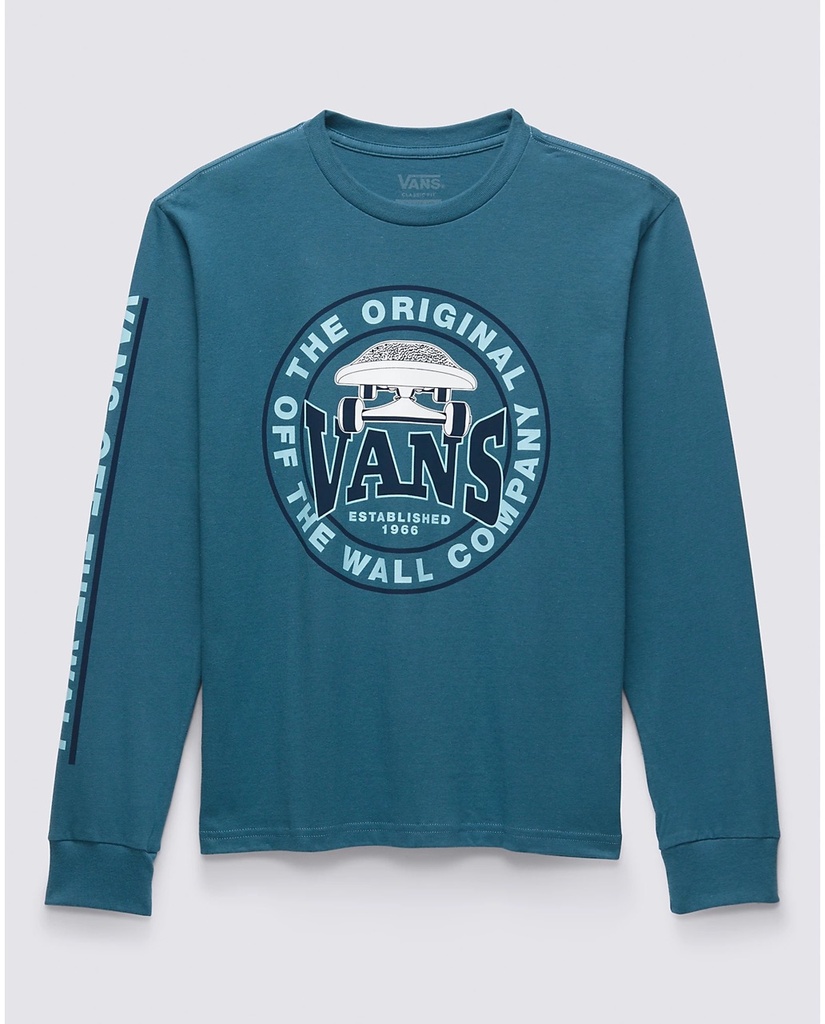 Vans top gris turquoise