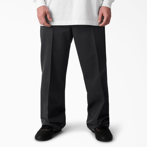 TRJ331/B/44, Pantalones de trabajo para Hombre, cintura 44plg, pierna  31plg, Negro, Hidrófugo, Polialgodón Men's Lined Action