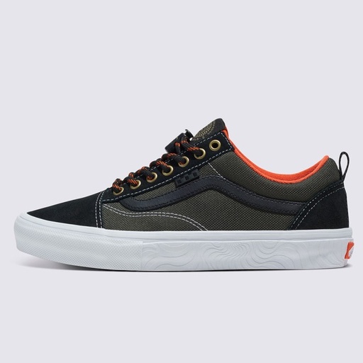 SOULIER VANS SKATE OLD SKOOL X SPITFIRE - NOIR/FLAME