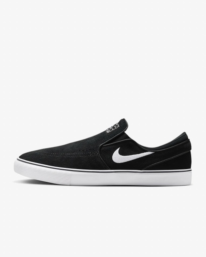 SOULIER NIKE SB JANOSKI+ SLIP - NOIR/BLANC