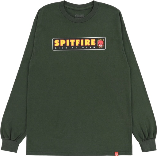 LONG SLEEVE T-SHIRT SPITFIRE LTB - FOREST GREEN