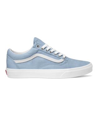 VANS OLD SKOOL SHOES SUMMER LINEN DUSTY BLUE